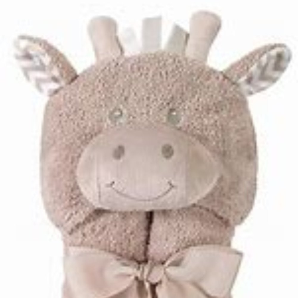 Stephan Baby Terry Giraffe Hooded Towel